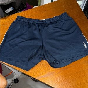 Reebok Women's Navy Blue Athletic Shorts